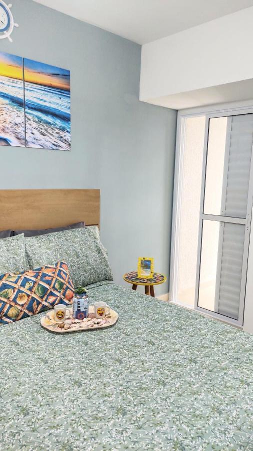 Apto Centro Ubatuba com Varanda Gourmet, Suíte e Piscina Exterior foto
