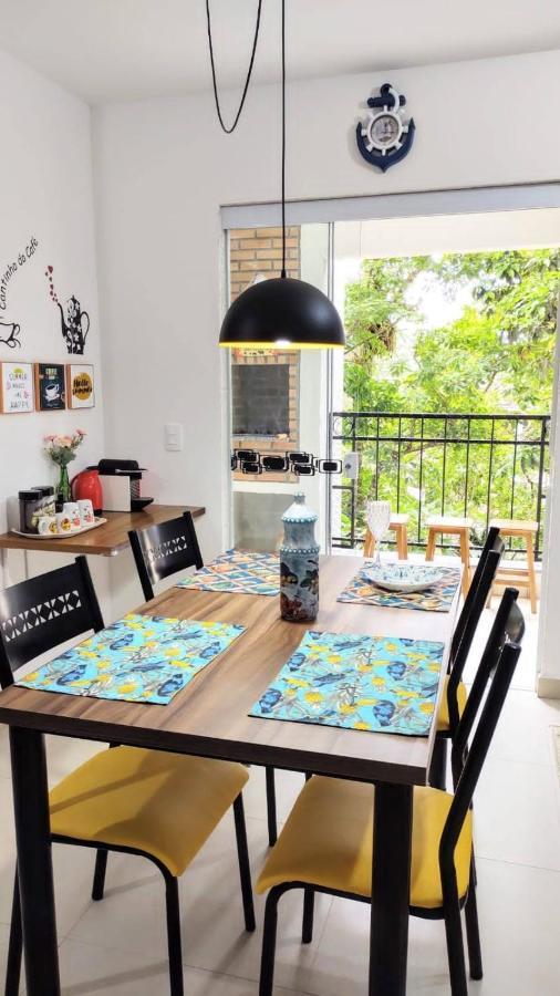 Apto Centro Ubatuba com Varanda Gourmet, Suíte e Piscina Exterior foto